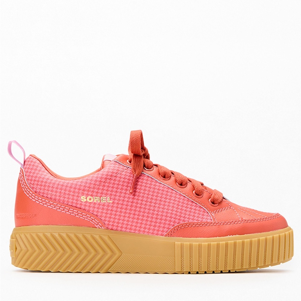 Sorel Pink and Tan Sneakers